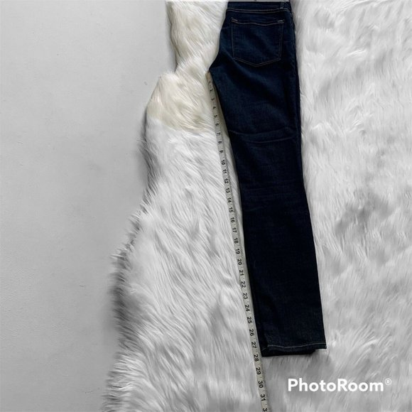 Frame Women's Le Skinny de Jeanne Skinny Jeans Dame Wash Denim LSJ899 Blue Sz 25 - Picture 4 of 10